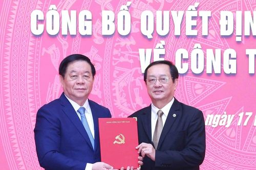 Bộ trưởng KH&CN Huỳnh Thành Đạt làm Phó trưởng Ban Tuyên giáo và Dân vận Trung ương