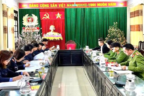Liên ngành cơ quan tố tụng họp tháo gỡ vướng mắc trong giải quyết tin báo tội phạm