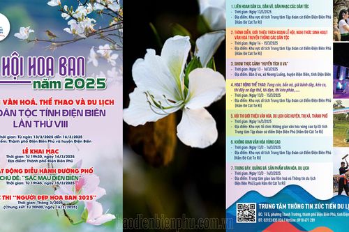 Nhiều hoạt động hấp dẫn tại Lễ hội Hoa Ban 2025