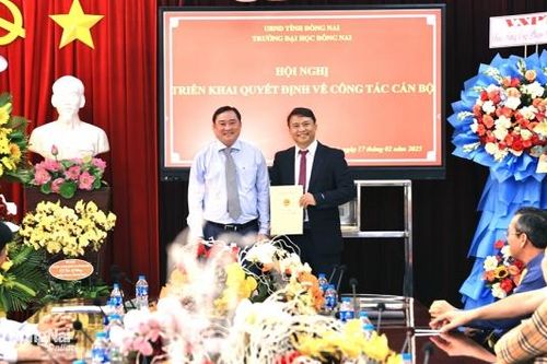 Tiến sĩ Phạm Hùng Đức làm Phó hiệu trưởng Trường đại học Đồng Nai