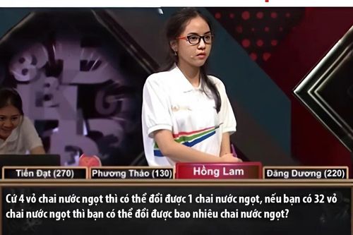 Phép tính làm khó cả 4 thí sinh Đường lên đỉnh Olympia