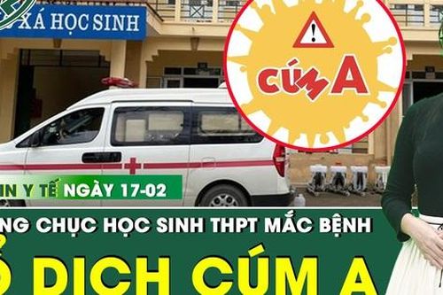 Bản Tin Y Tế 17/2: Phát hiện ổ dịch cúm A trong trường học, hàng chục học sinh mắc bệnh