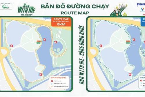 Lộ diện đường đua với vô vàn giải thưởng hấp dẫn tại giải chạy 'Run With Me – Cộng Đồng Khỏe'