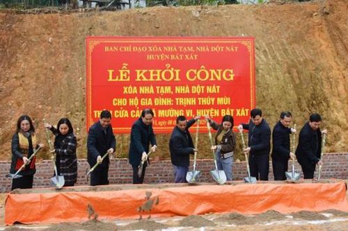 Lào Cai đạt 57,5% kế hoạch khởi công xóa nhà tạm, nhà dột nát trong 2024-2025
