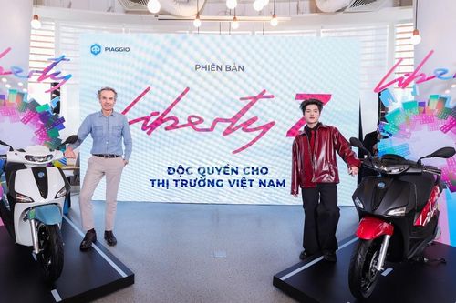 Piaggio ra mắt phiên bản Liberty Z độc quyền tại thị trường Việt Nam