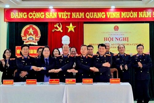 Cụm thi đua số 8 ngành Kiểm sát nhân dân triển khai kế hoạch thi đua năm 2025
