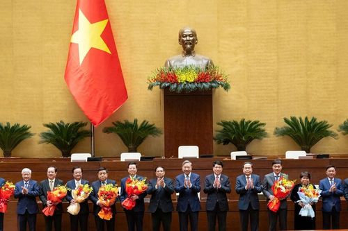 Quốc hội thống nhất các nội dung về tổ chức bộ máy sau sắp xếp của Chính phủ và thực hiện công tác nhân sự