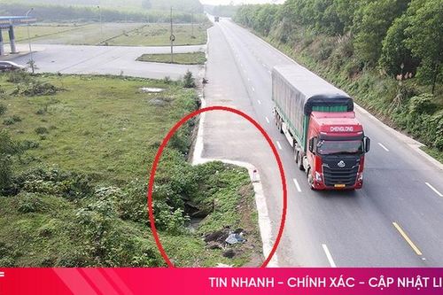 Mối nguy tai nạn từ làn tăng tốc bất ngờ bị 'cụt' trên tuyến tránh TX Kỳ Anh