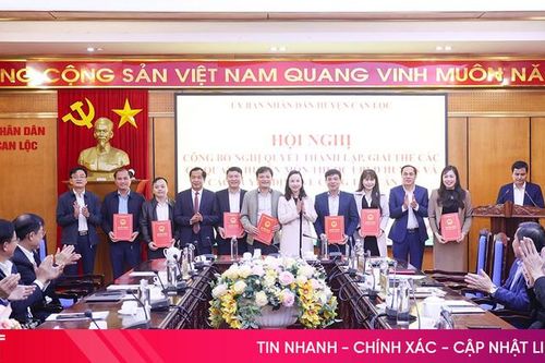 Can Lộc bổ nhiệm nhiều cán bộ chủ chốt