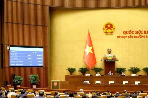 Quốc hội chính thức thông qua Nghị quyết về cơ cấu tổ chức của Chính phủ