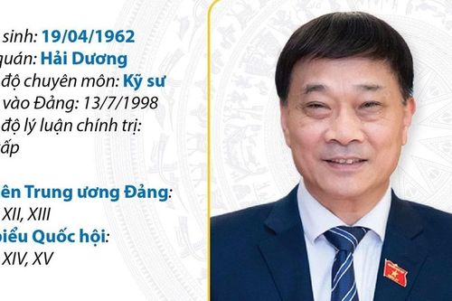 Ông Vũ Hồng Thanh được bầu làm Phó Chủ tịch Quốc hội khóa XV