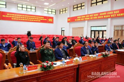 HĐND huyện Chi Lăng họp chuyên đề xem xét, thông qua Nghị quyết về thành lập, sắp xếp lại các cơ quan chuyên môn