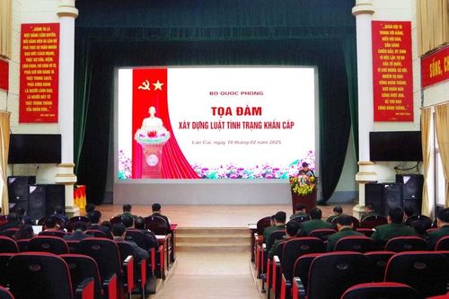 Tọa đàm xây dựng Luật Tình trạng khẩn cấp