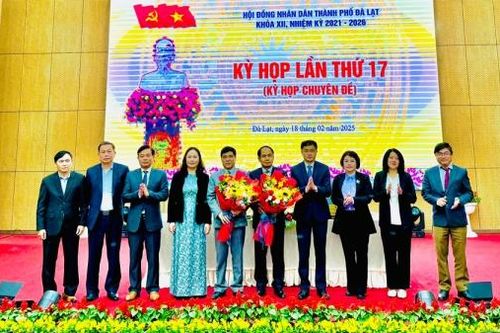 Đồng chí Trần Đức Nam được bầu giữ chức Phó Chủ tịch HĐND TP Đà Lạt