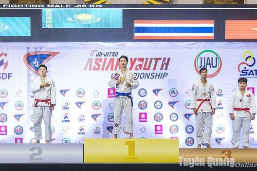 VĐV Tuyên Quang giành Huy chương Đồng tại Giải Jujitsu vô địch trẻ châu Á