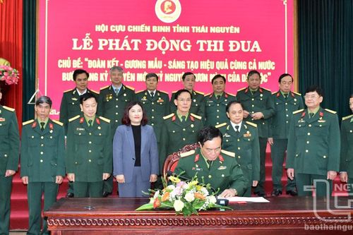Hội Cựu chiến binh tỉnh: Phát động thi đua chào mừng các ngày lễ lớn của đất nước