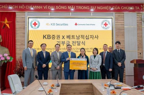 Công ty Chứng khoán KB tài trợ 2,5 tỷ đồng cho các hoạt động ESG