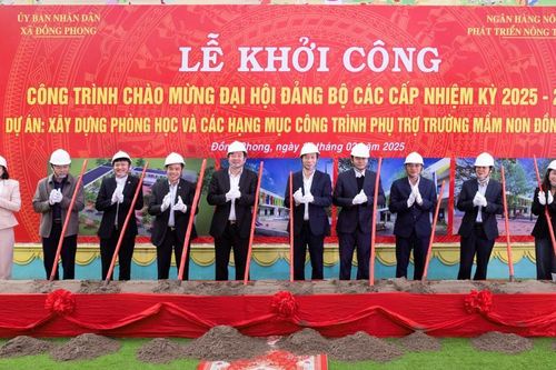 Agribank tài trợ 7 tỷ đồng xây dựng trường học tại Ninh Bình