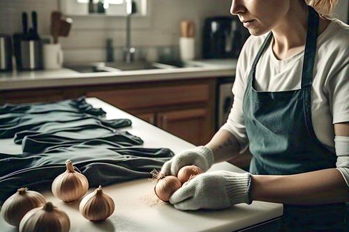 Cách bảo quản hành tây bằng quần tất