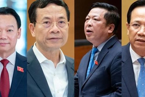 Quốc hội phê chuẩn bổ nhiệm 4 Bộ trưởng