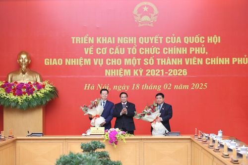 Thủ tướng giao nhiệm vụ cho các Phó Thủ tướng, Bộ trưởng mới được bổ nhiệm