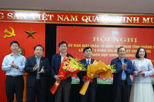 Giám đốc Sở Tài chính Quảng Bình được cử giữ chức Chủ tịch Mặt trận tỉnh