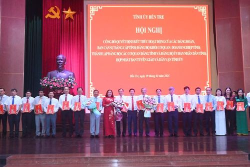 Bến Tre: Ông Trần Thanh Lâm giữ chức Bí thư Đảng ủy các cơ quan Đảng