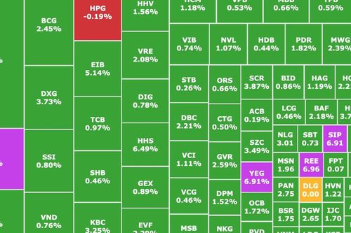 Chứng khoán 19/2: cổ phiếu bất động sản tăng tích cực, VN-Index tăng hơn 10 điểm