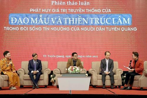 Tuyên Quang bảo tồn và phát huy giá trị truyền thống của Đạo Mẫu và Thiền Trúc Lâm trong đời sống tín ngưỡng