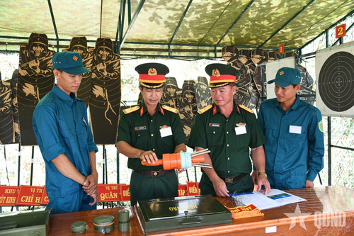 Cà Mau: Hội thi công tác chuẩn bị huấn luyện năm 2025