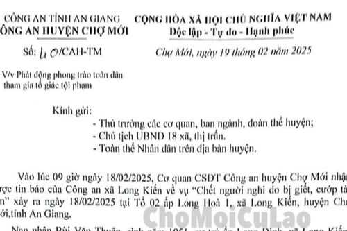 Truy tìm hung thủ sát hại người đàn ông giao thịt heo rồi phi tang