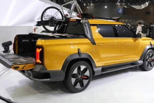 KG Mobility ra mắt bán tải điện Musso EV đầu tiên tại Hàn Quốc