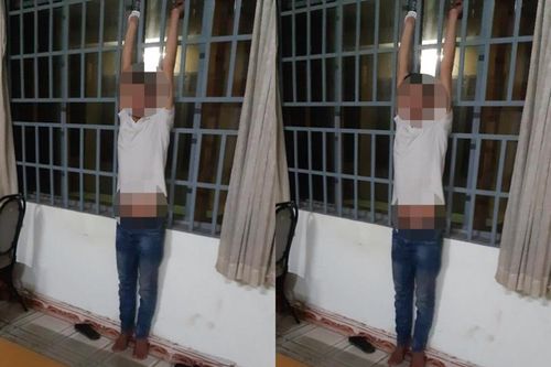 Truy tố cựu cán bộ công an và dân phòng dùng còng tay treo người phạm tội lên cao