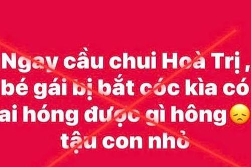 Bị hiểu nhầm là bắt cóc trẻ khi nhờ người trông hộ con gái
