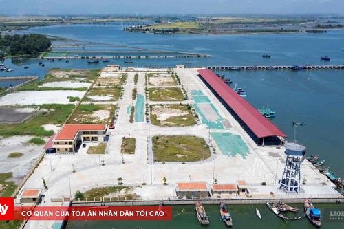 Nhanh chóng khắc phục hư hỏng tại cảng cá Thuận An bị lún, nứt