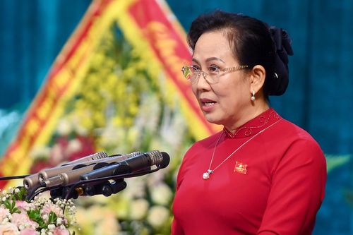 Bà Lê Thị Thủy thôi giữ chức Bí thư Tỉnh ủy Hà Nam