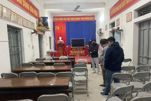 Nhóm đối tượng ngang nhiên tổ chức sử dụng ma túy tại Nhà văn hóa
