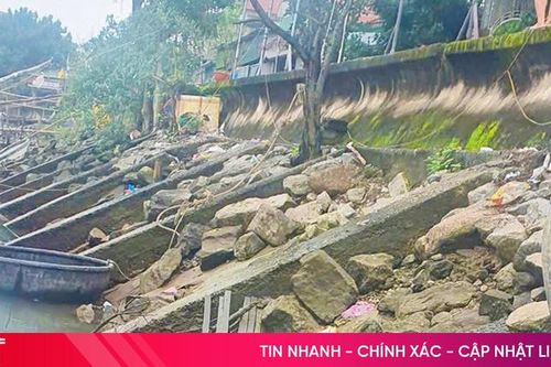 Sớm đưa ra phương án xử lý sạt lở trên tuyến đê Hữu Nghèn ở Thạch Hà