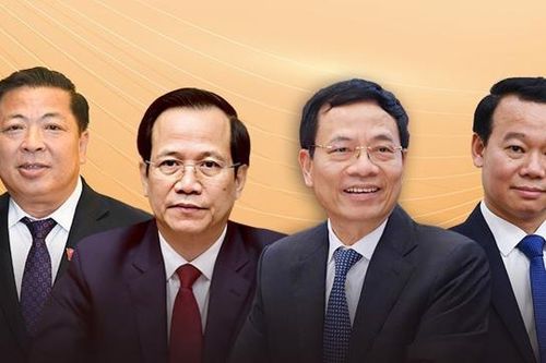 Tân bộ trưởng các bộ mới thành lập sau sắp xếp, hợp nhất