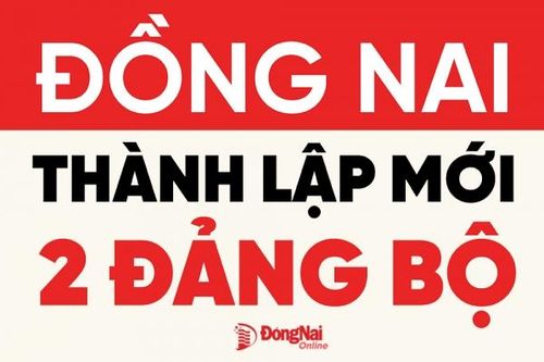 [Infographic] Đồng Nai thành lập mới 2 Đảng bộ