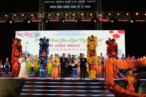 Đặc sắc chương trình Giao lưu nghệ thuật 'Xuân Hữu Nghị - 2025'