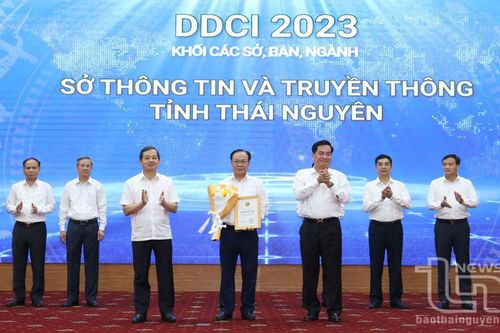 Sở Thông tin và Truyền thông Thái Nguyên đứng tốp đầu ở hai chỉ số quan trọng