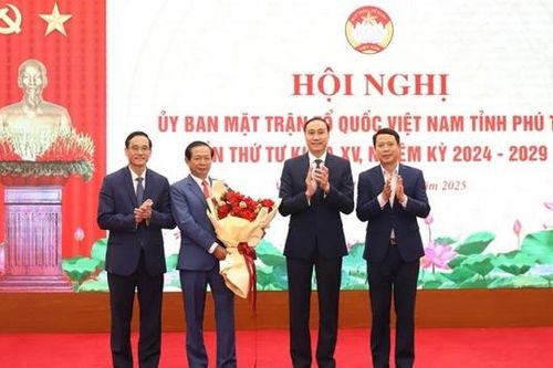 Phú Thọ: Có tân Chủ tịch Ủy ban Mặt trận Tổ quốc Việt Nam tỉnh nhiệm kỳ 2024-2029