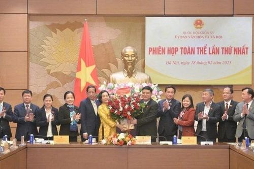 Phó Chủ tịch Quốc hội Nguyễn Thị Thanh dự Phiên họp toàn thể lần thứ nhất của Ủy ban Văn hóa và Xã hội
