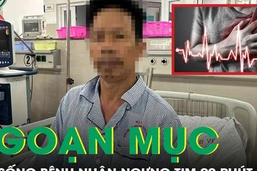 Bệnh nhân đột quỵ, ngưng tim 90 phút được cứu sống kỳ diệu