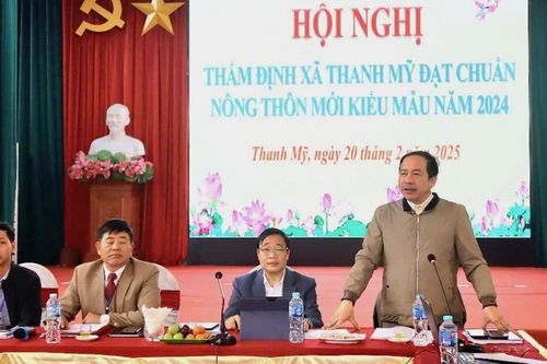 Thị xã Sơn Tây: xã Thanh Mỹ đủ điều kiện về đích nông thôn kiểu mẫu