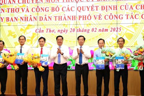 Cần Thơ bổ nhiệm lãnh đạo các sở sau sắp xếp