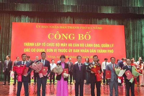 Đà Nẵng công bố thành lập đơn vị cấp sở, bổ nhiệm lãnh đạo chủ chốt