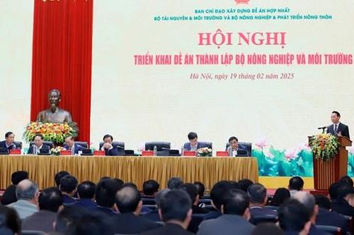 Triển khai Đề án thành lập Bộ Nông nghiệp và Môi trường