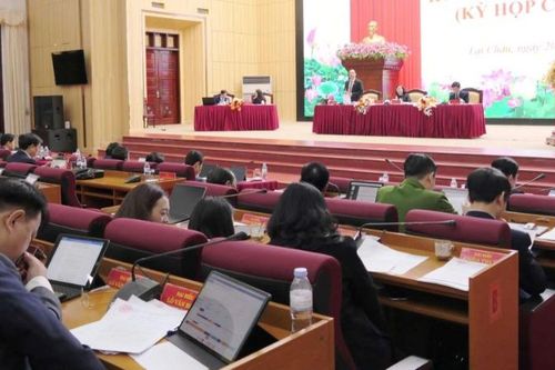 Lai Châu thông qua Nghị quyết hợp nhất, thành lập các cơ quan chuyên môn của tỉnh